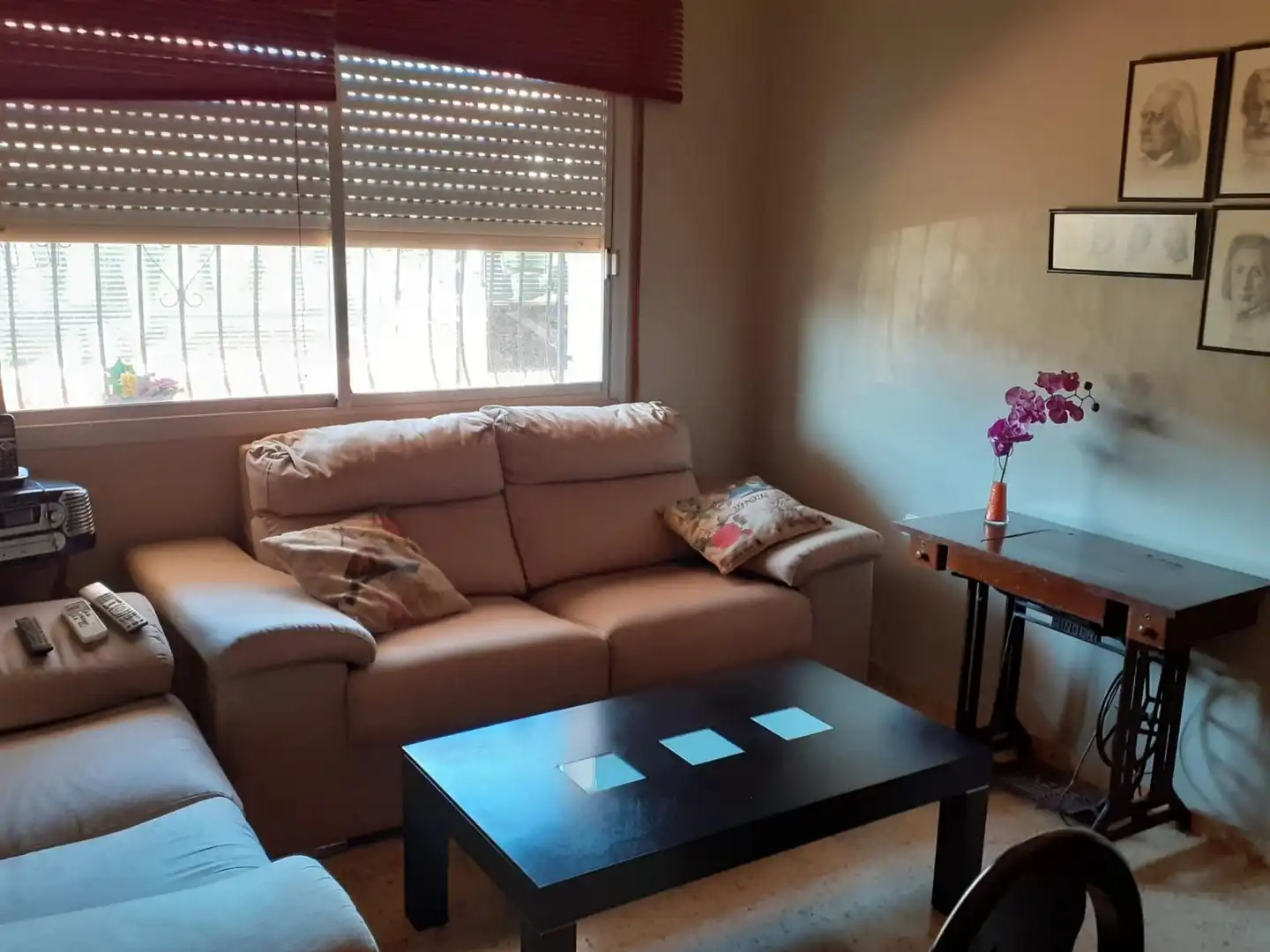 Sala de estar de Casa o chalet en venta en Cartagena con Aire acondicionado, Jardín privado y Amueblado