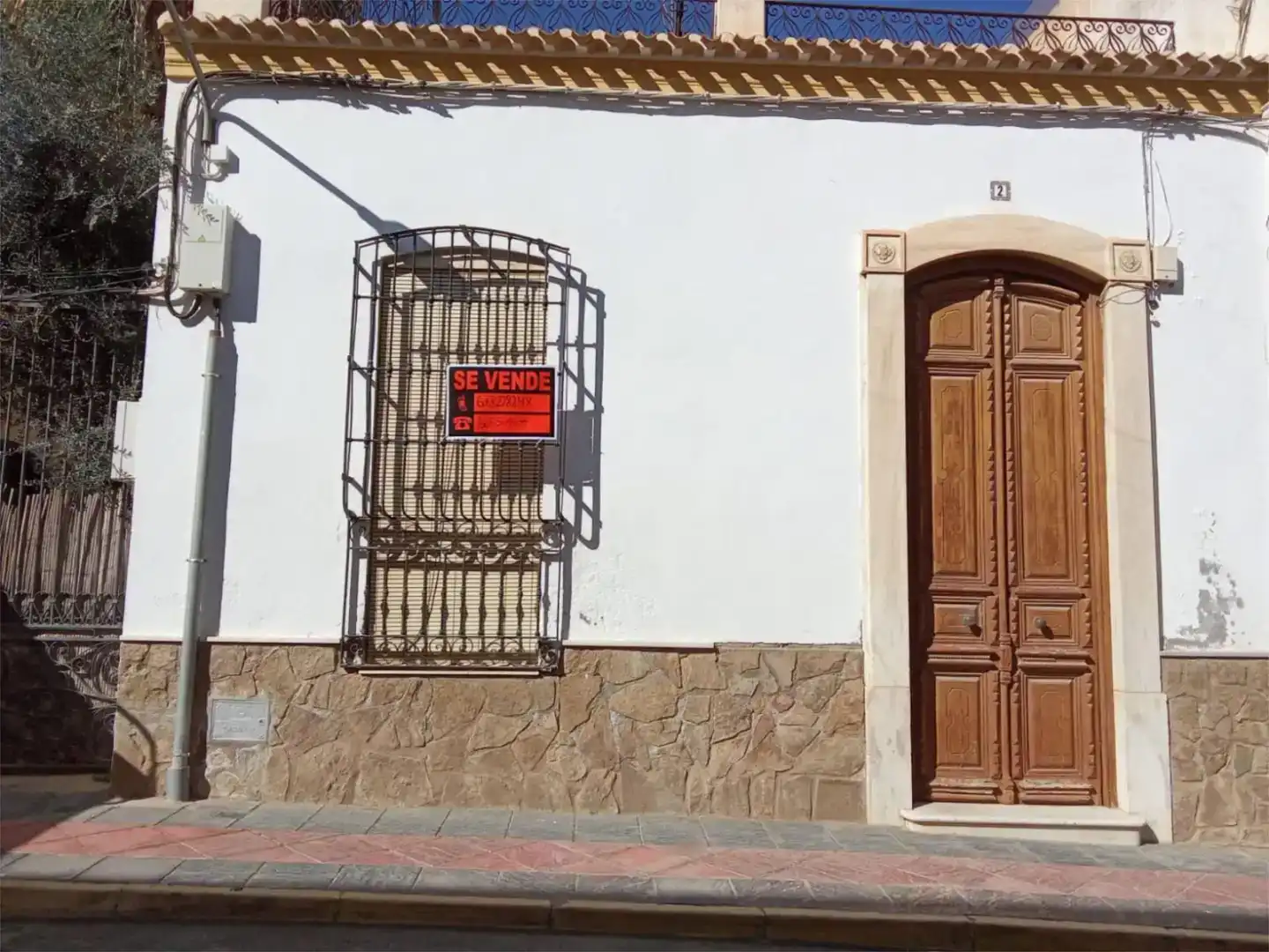 Exterior view of Ground floor for sale in Vera Ciudad