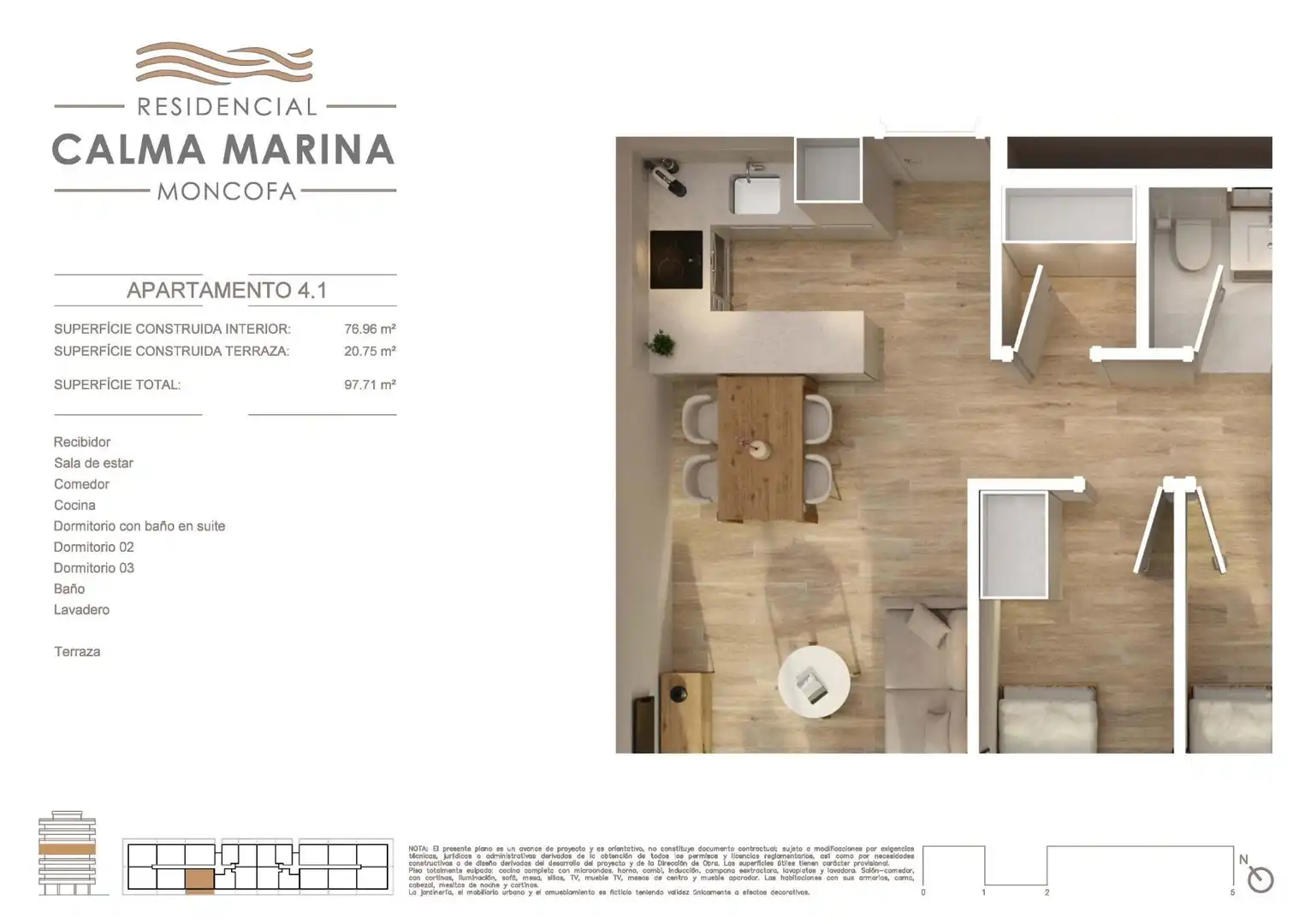 Appartement compact avec piscine à vendre à Moncófar Playa, imagen 81