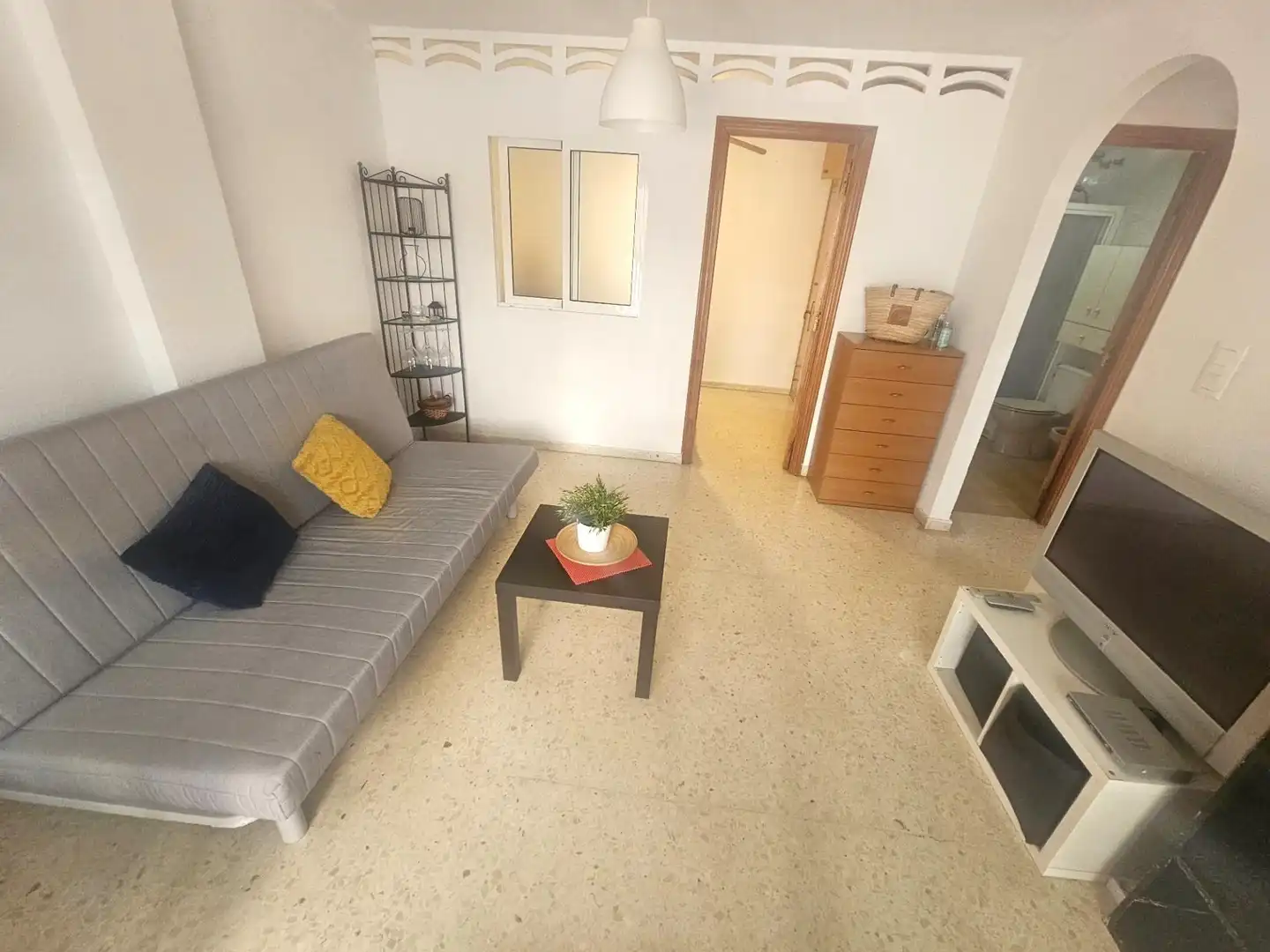 Sala de estar de Apartamento en venta en Guardamar del Segura con Terraza y Amueblado