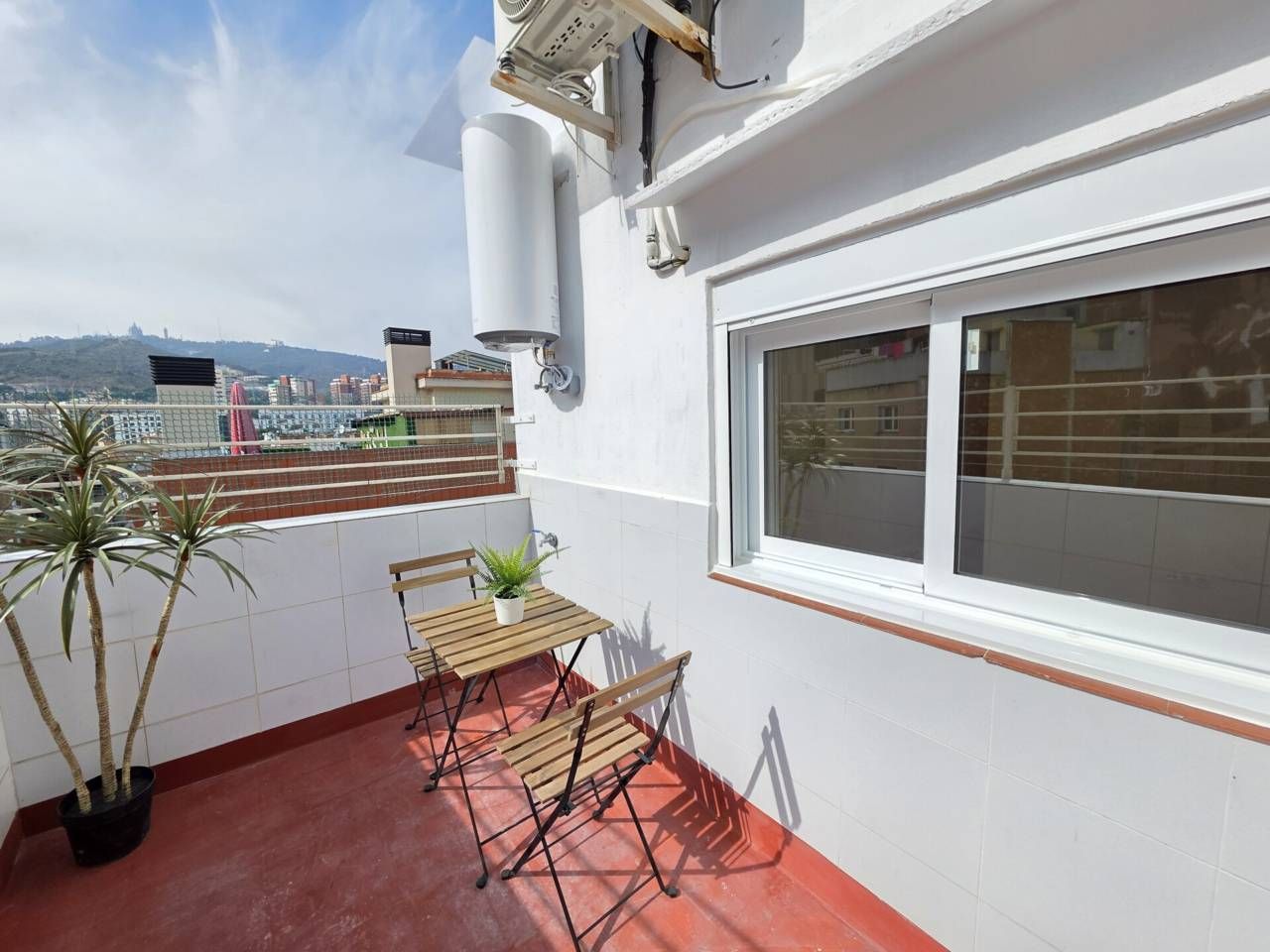 Terraza de Ático en venta en  Barcelona Capital con Aire acondicionado, Calefacción y Parquet