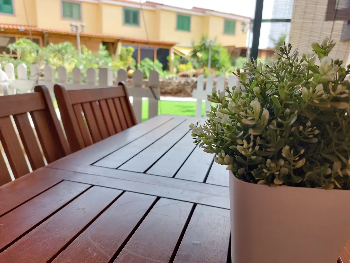 Garten von Maisonette zur Miete in San Bartolomé de Tirajana mit Klimaanlage, Privatgarten und Terrasse