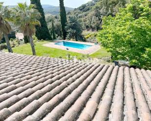 Garden of House or chalet to rent in Sant Iscle de Vallalta  with Air Conditioner, Terrace and Swimming Pool