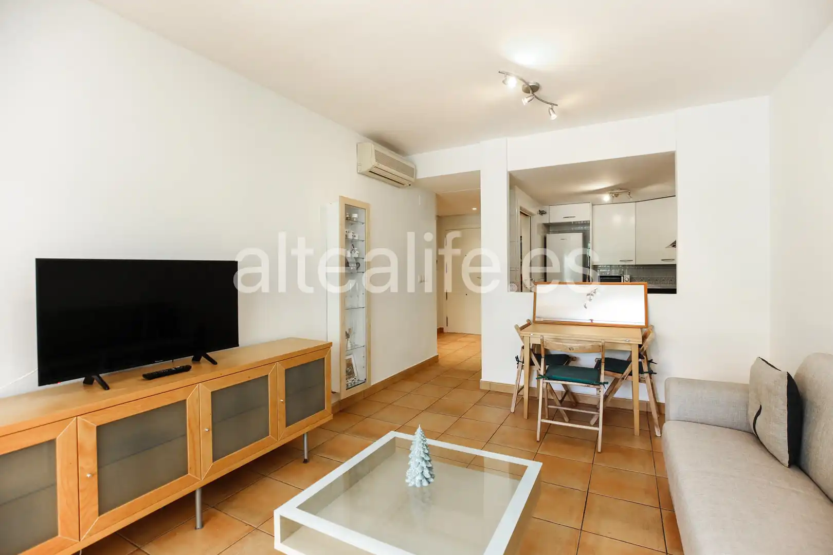 Sala d'estar de Apartament en venda en Altea amb Aire condicionat, Calefacció i Terrassa