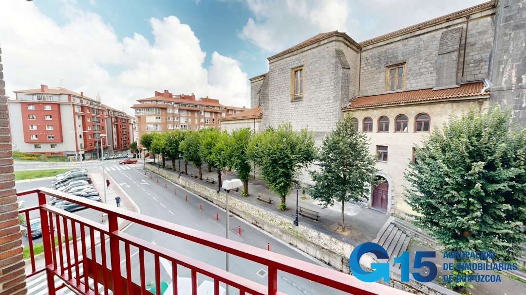 Exterior view of Flat for sale in Hernani  with Heating, Storage room and Furnished