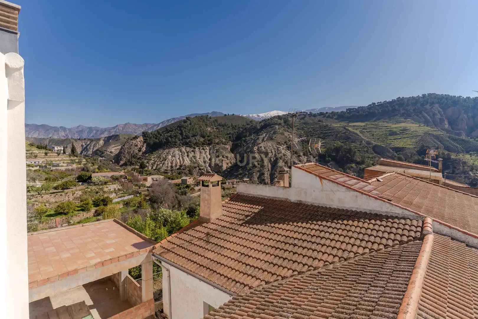 Vista exterior de Casa adosada en venda en Villamena