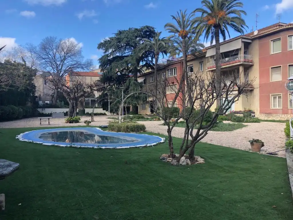 Garden of Houses for sale in Alcoy / Alcoi  with Heating, Private garden and Storage room
