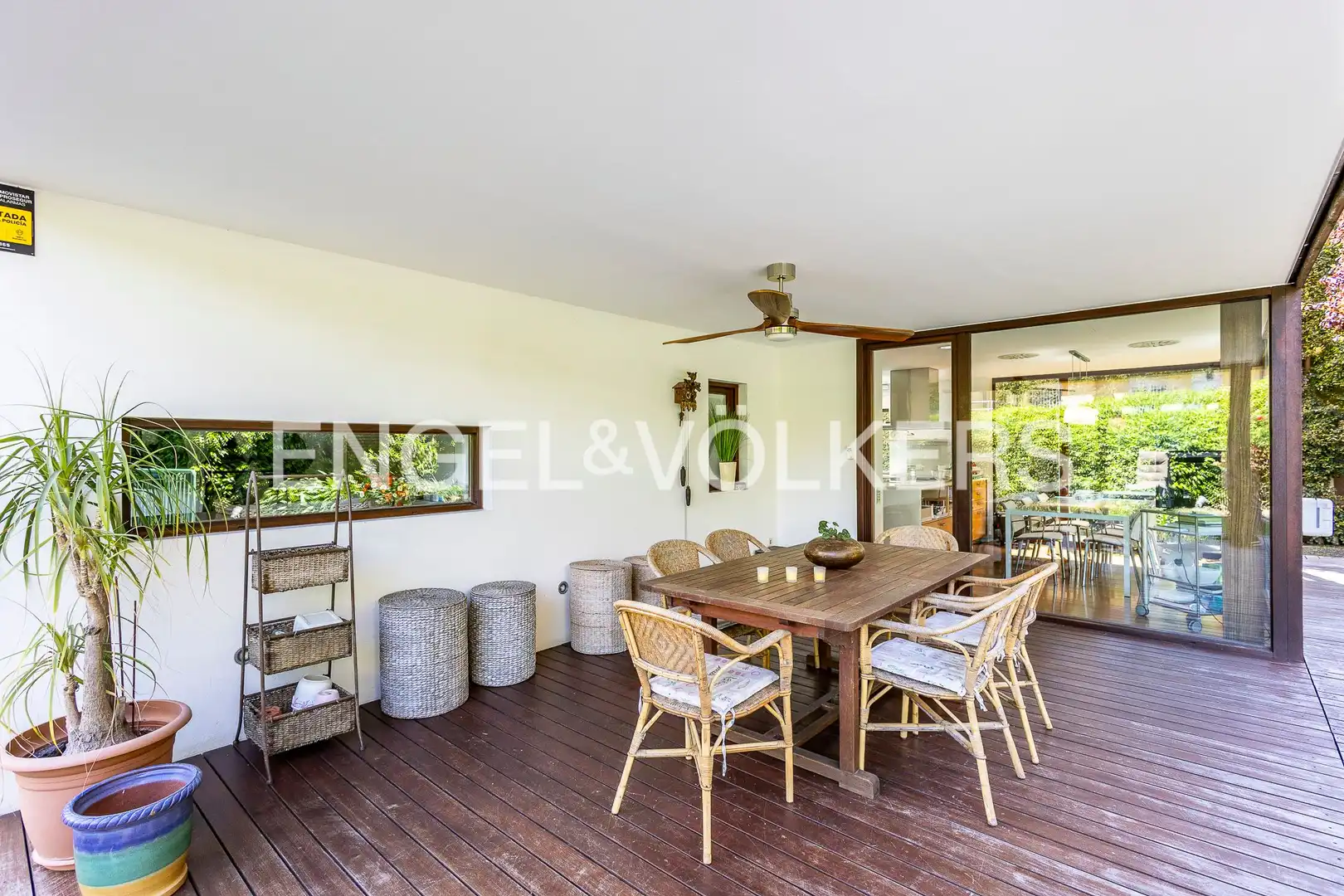 Terraza de Casa o chalet en venta en Sant Cugat del Vallès con Aire acondicionado, Calefacción y Jardín privado