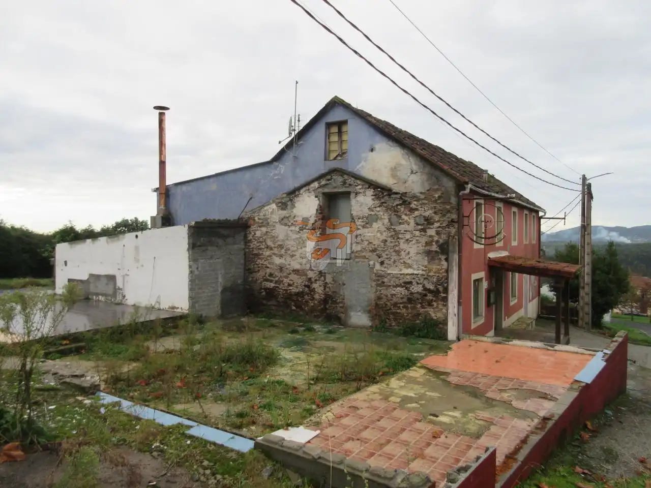 Exterior view of Country homes for sale in Narón  with Private garden