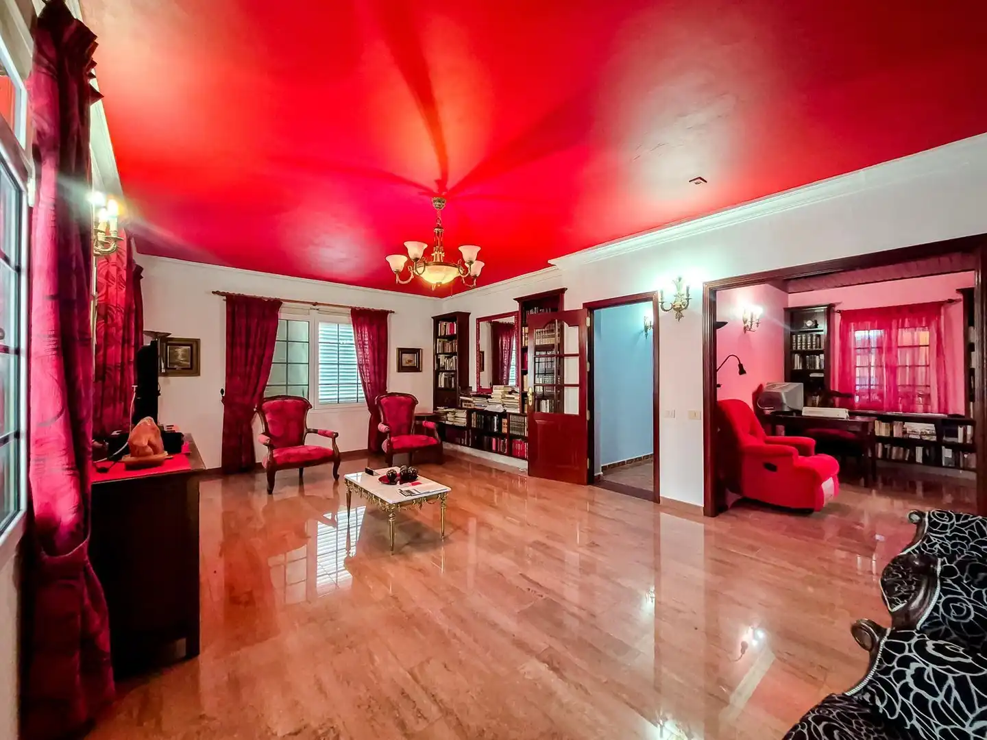 Sala de estar de Casa o chalet en venta en Santa Brígida con Jardín privado, Terraza y Trastero