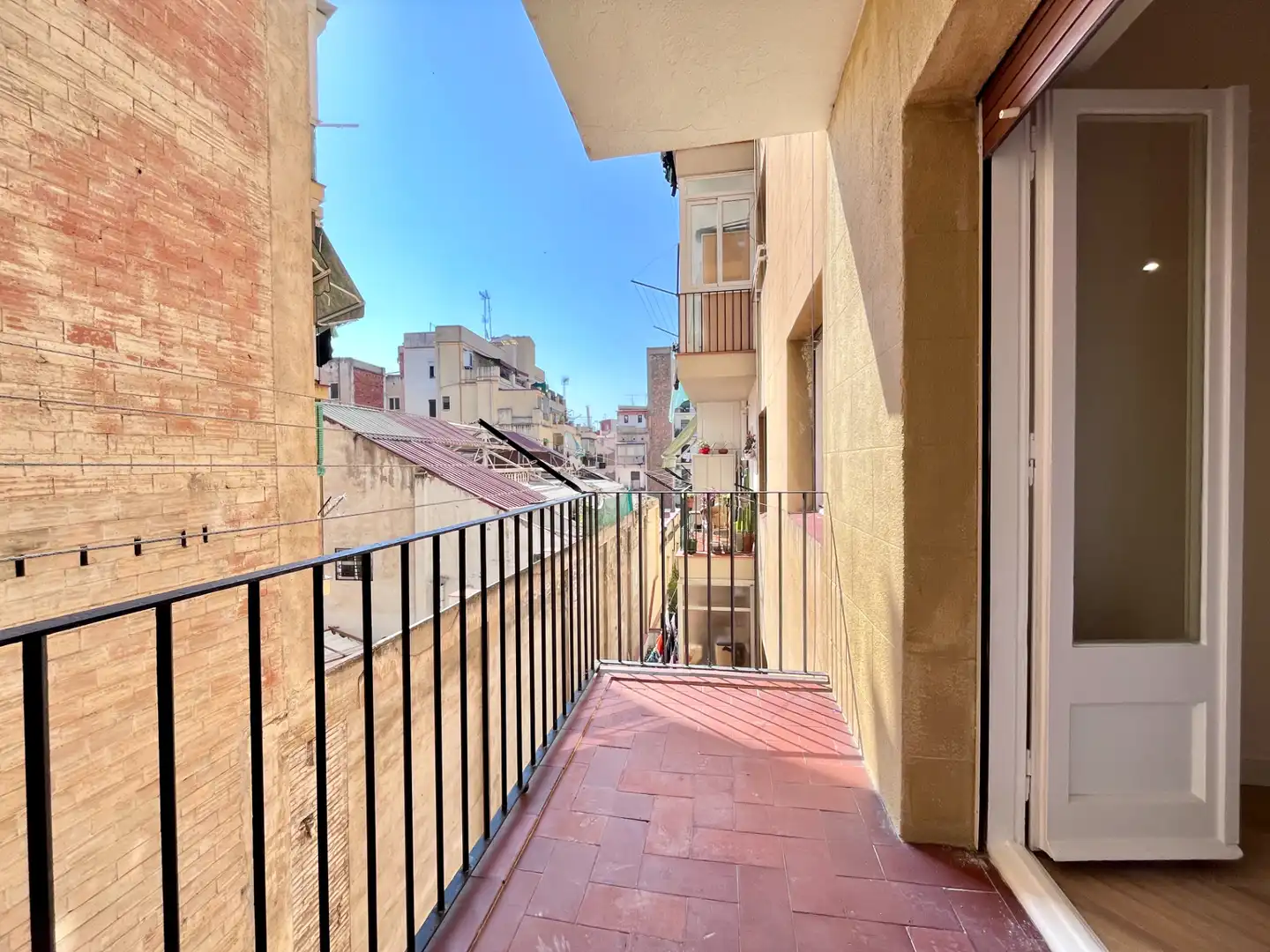 Balcony of Flat for sale in Barcelona  with Air Conditioner, Heating and Parquet flooring