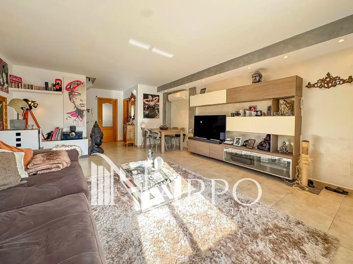 Sala d'estar de Pis en venda en  Palma de Mallorca amb Aire condicionat, Calefacció i Terrassa