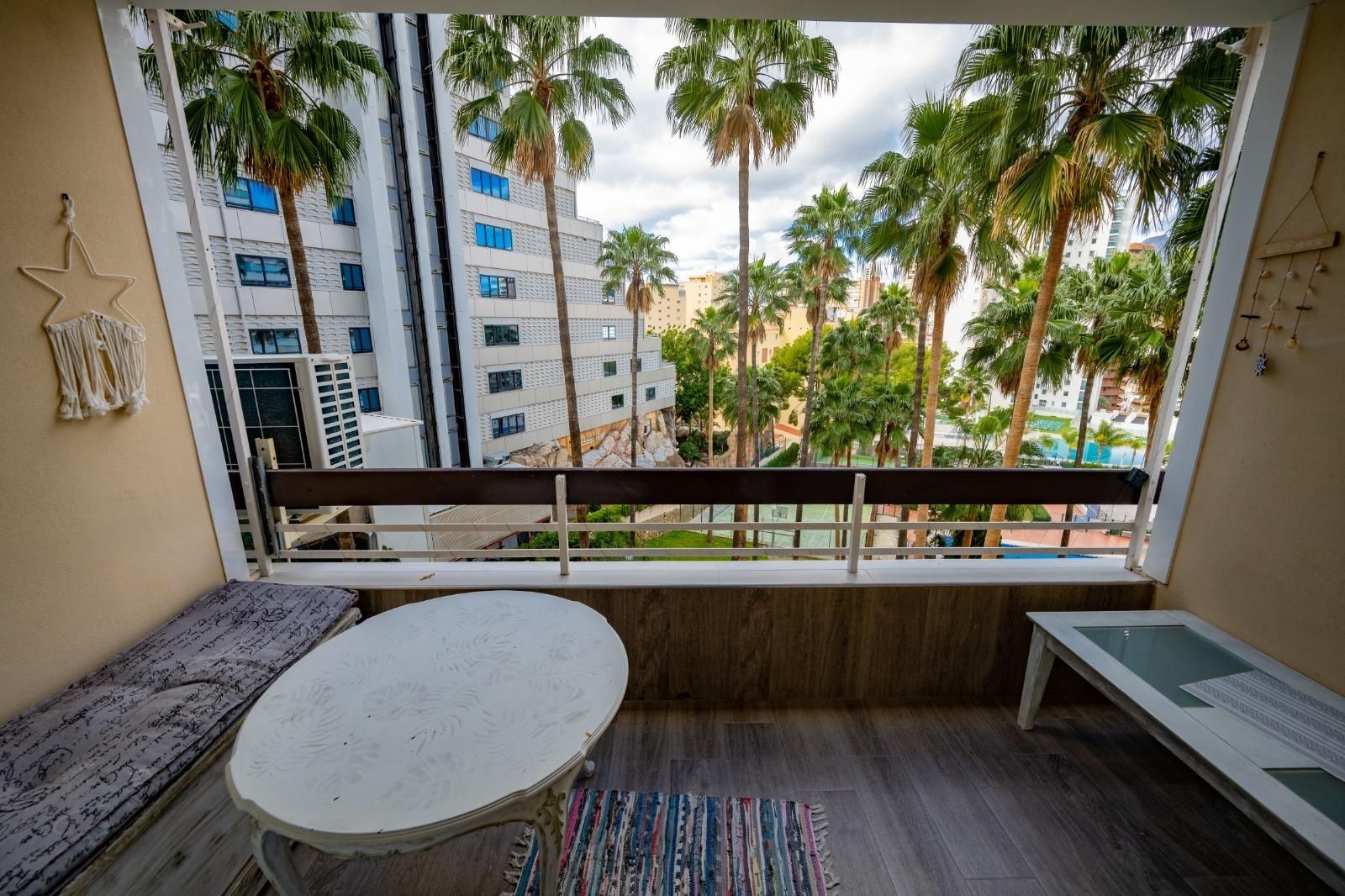 Terrassa de Pis en venda en Benidorm amb Aire condicionat, Calefacció i Jardí privat