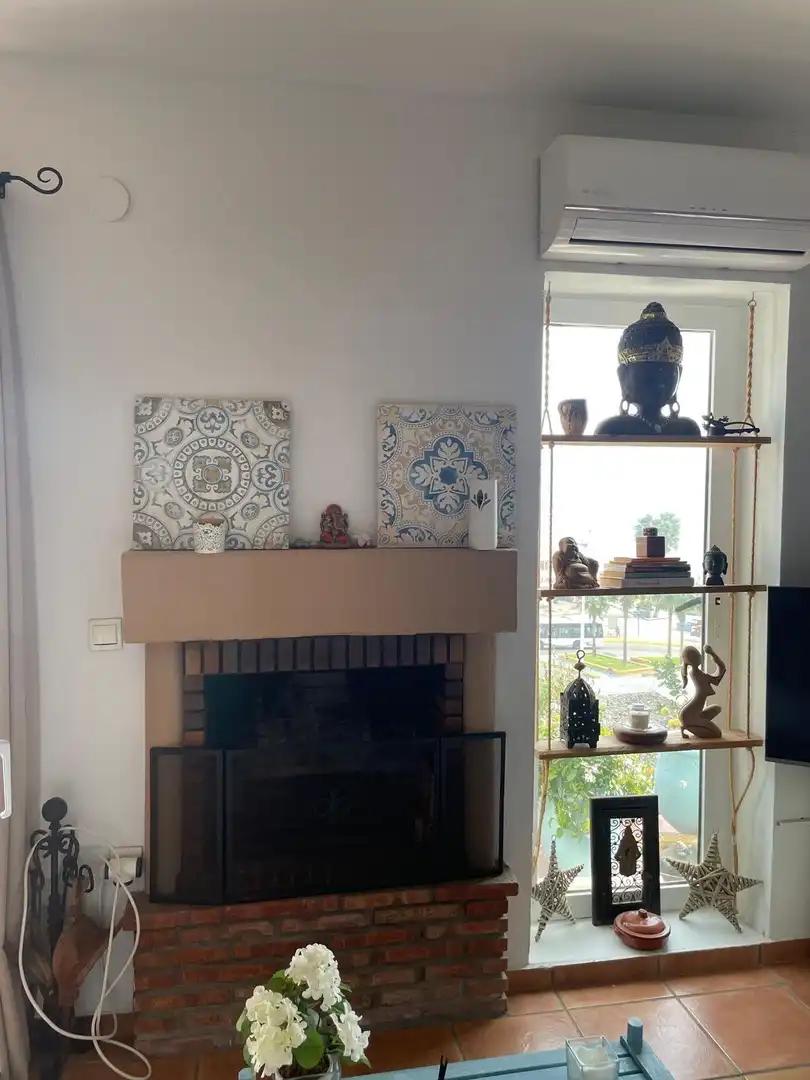 Sala de estar de Casa adosada de alquiler en Algeciras con Amueblado