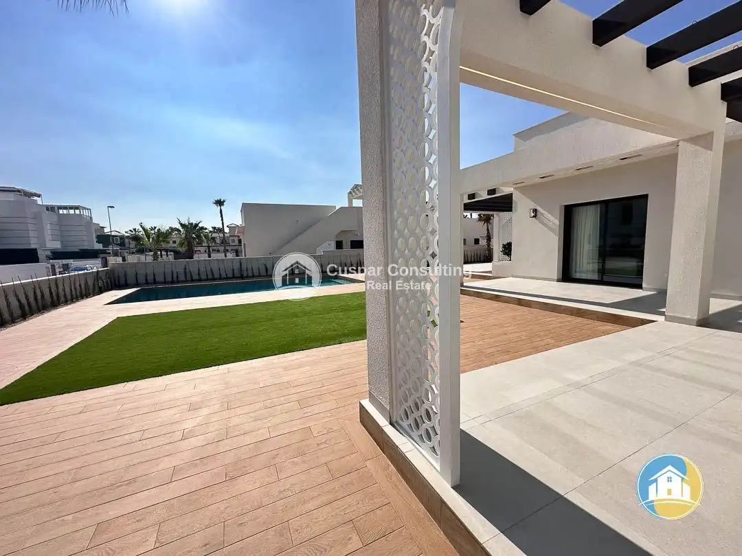 Terraza de Casa o chalet en venta en Rojales con Aire acondicionado, Calefacción y Jardín privado