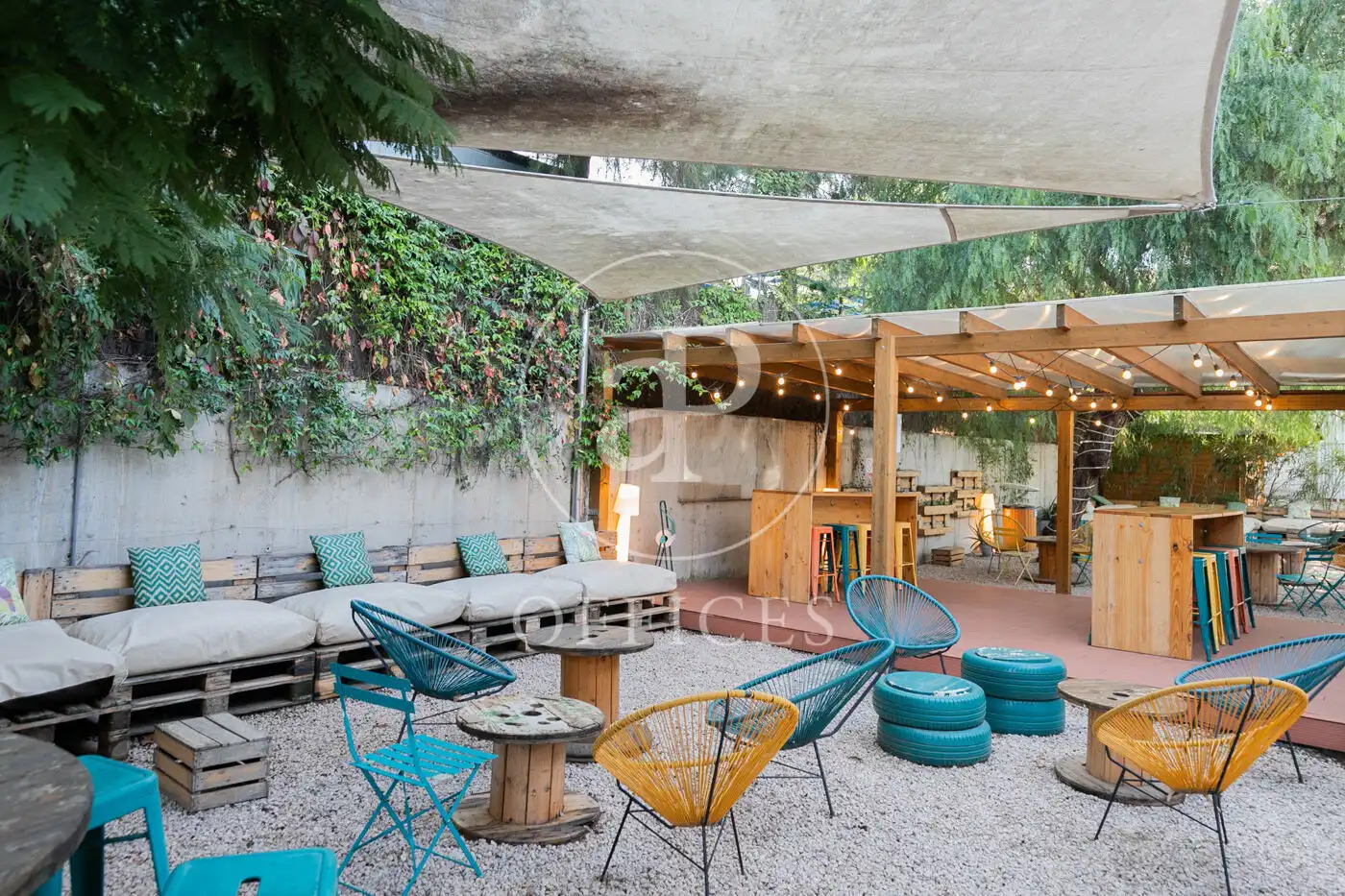 Terrassa de Oficina de lloguer en Barcelona amb Aire condicionat i Calefacció