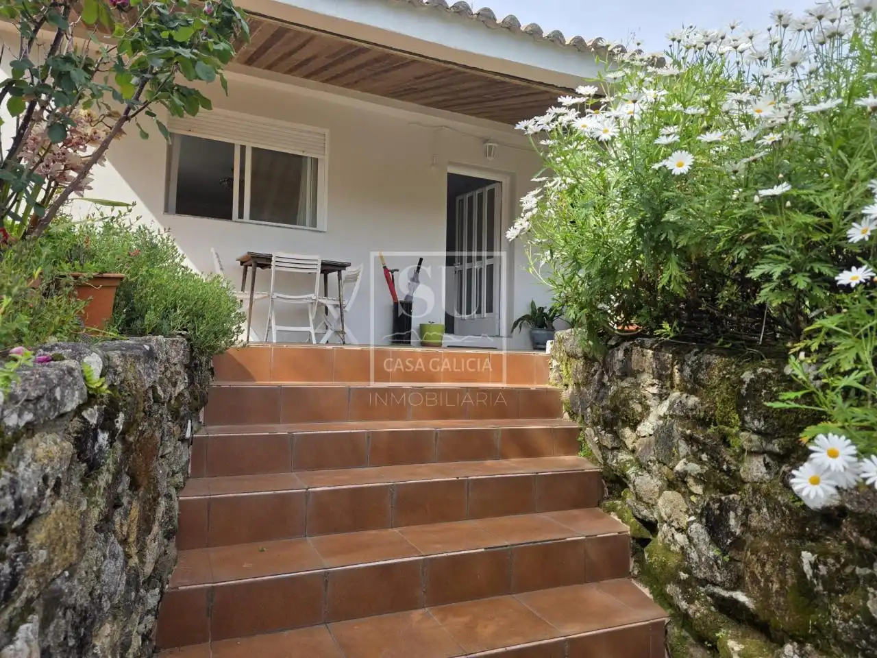 Jardín de Casa o chalet en venta en Nigrán con Jardín privado y Amueblado