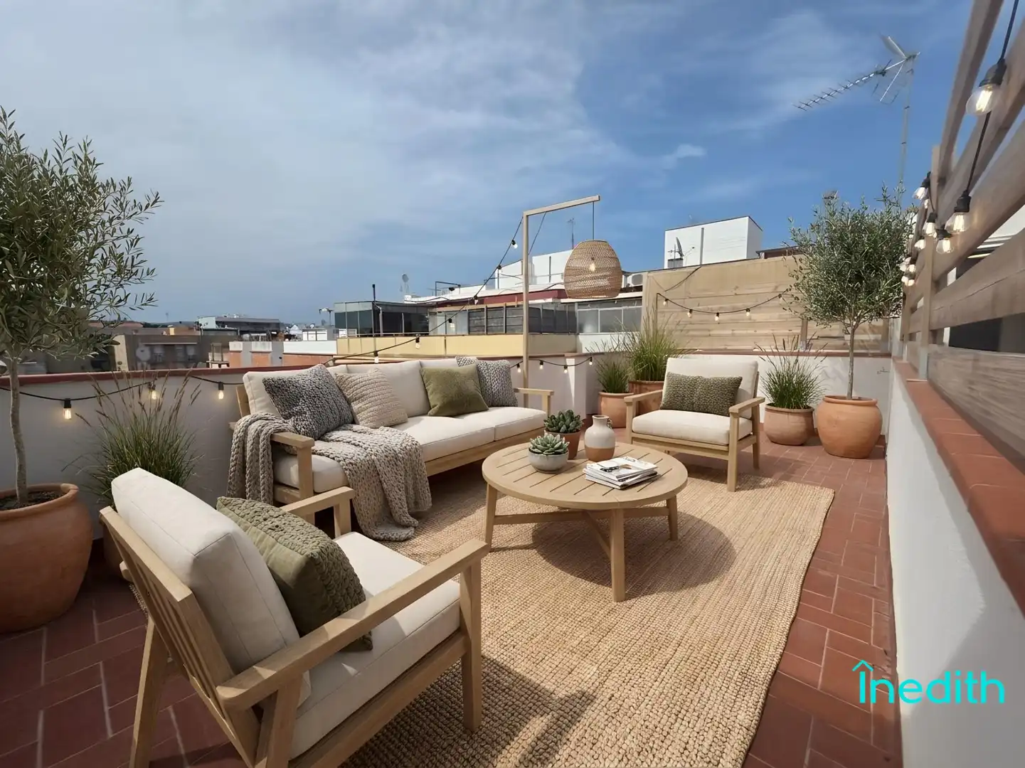Terraza de Piso en venta en El Prat de Llobregat con Calefacción, Parquet y Terraza