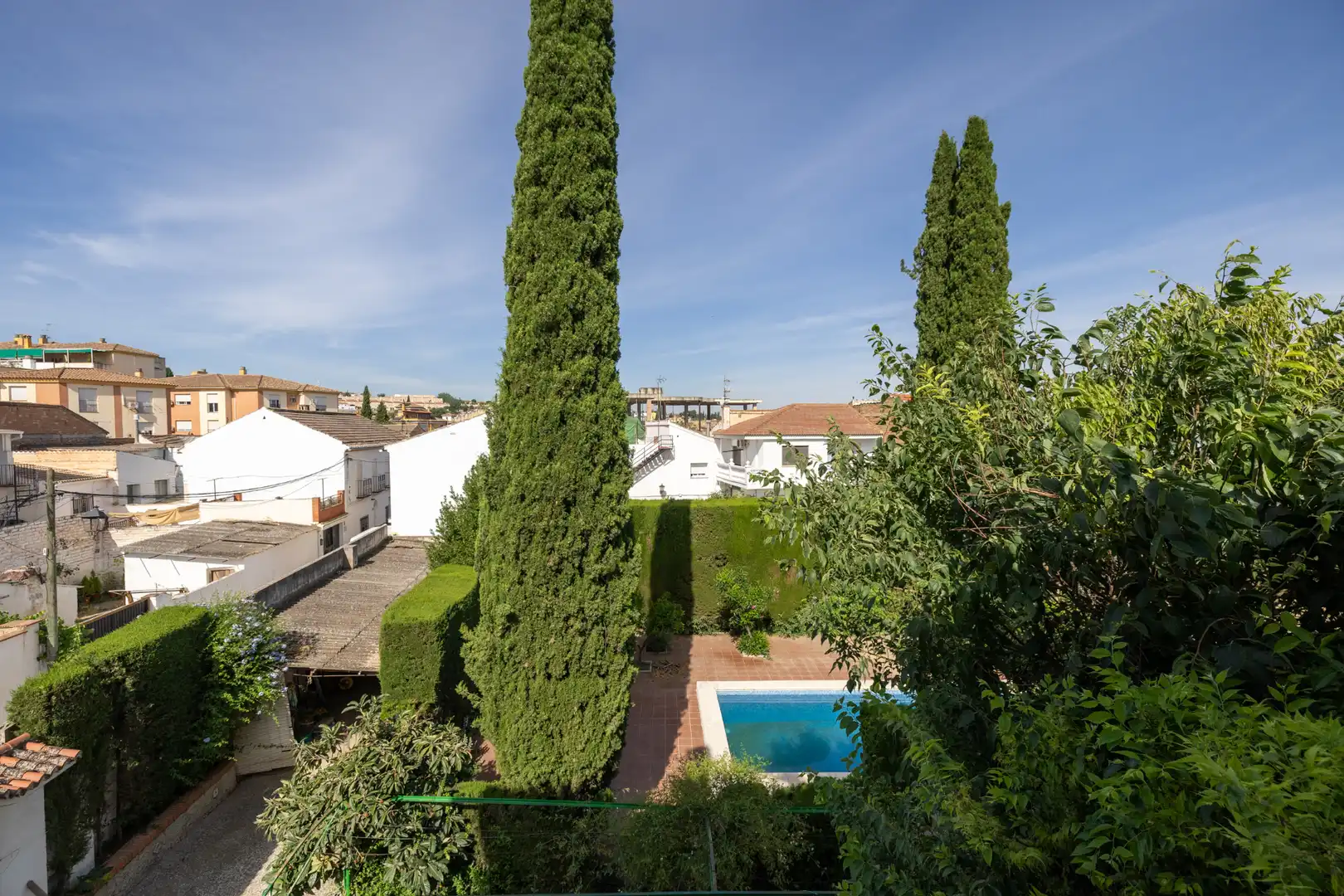 Jardí de Casa o xalet en venda en Ogíjares amb Calefacció, Jardí privat i Piscina