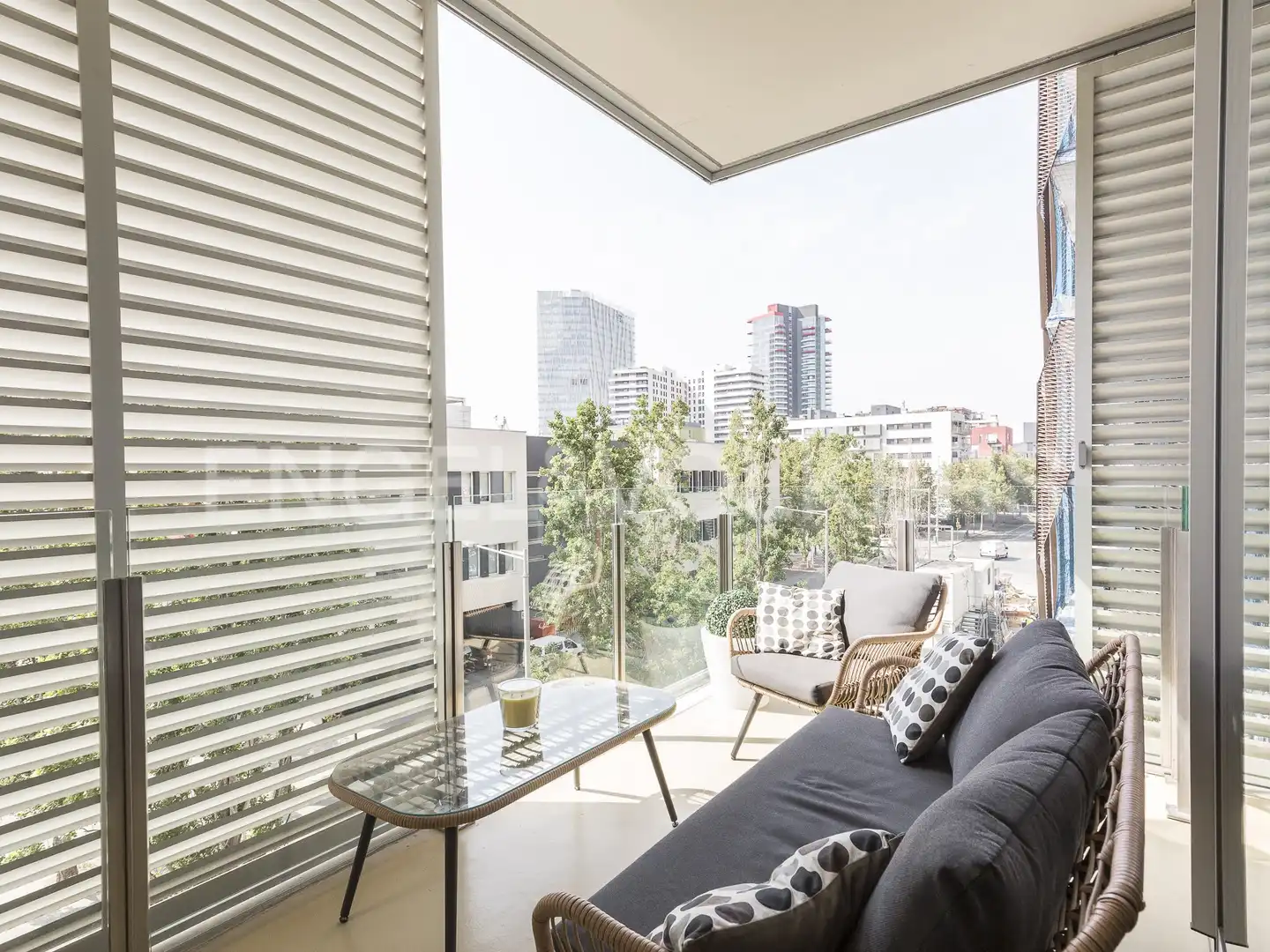 Terraza de Piso en venta en Sant Adrià de Besòs con Aire acondicionado, Calefacción y Parquet