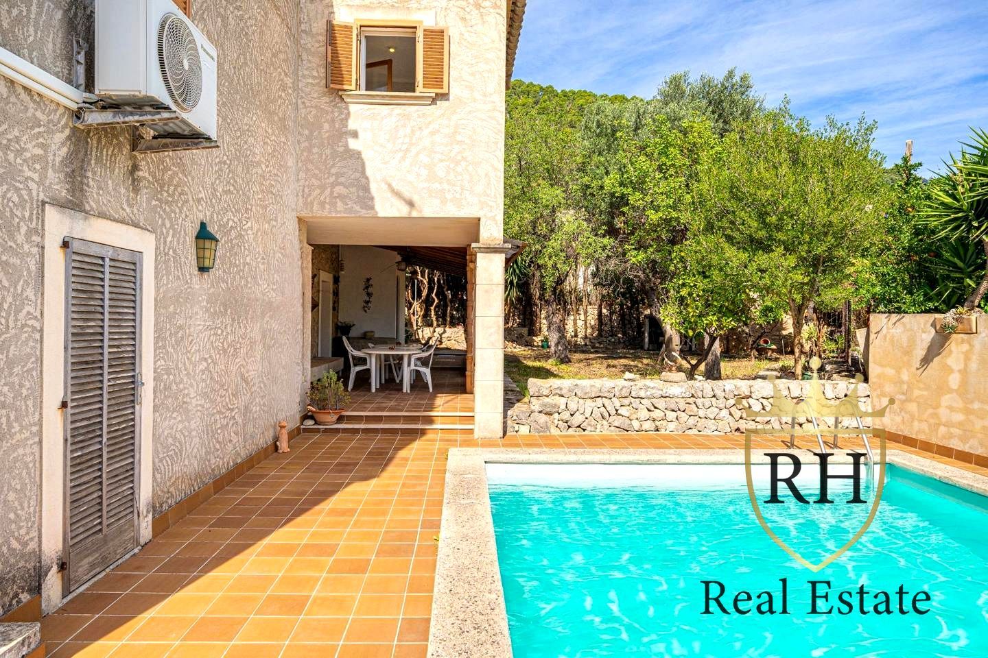 Exterior view of Houses for sale in Selva  with Air Conditioner, Private garden and Terrace