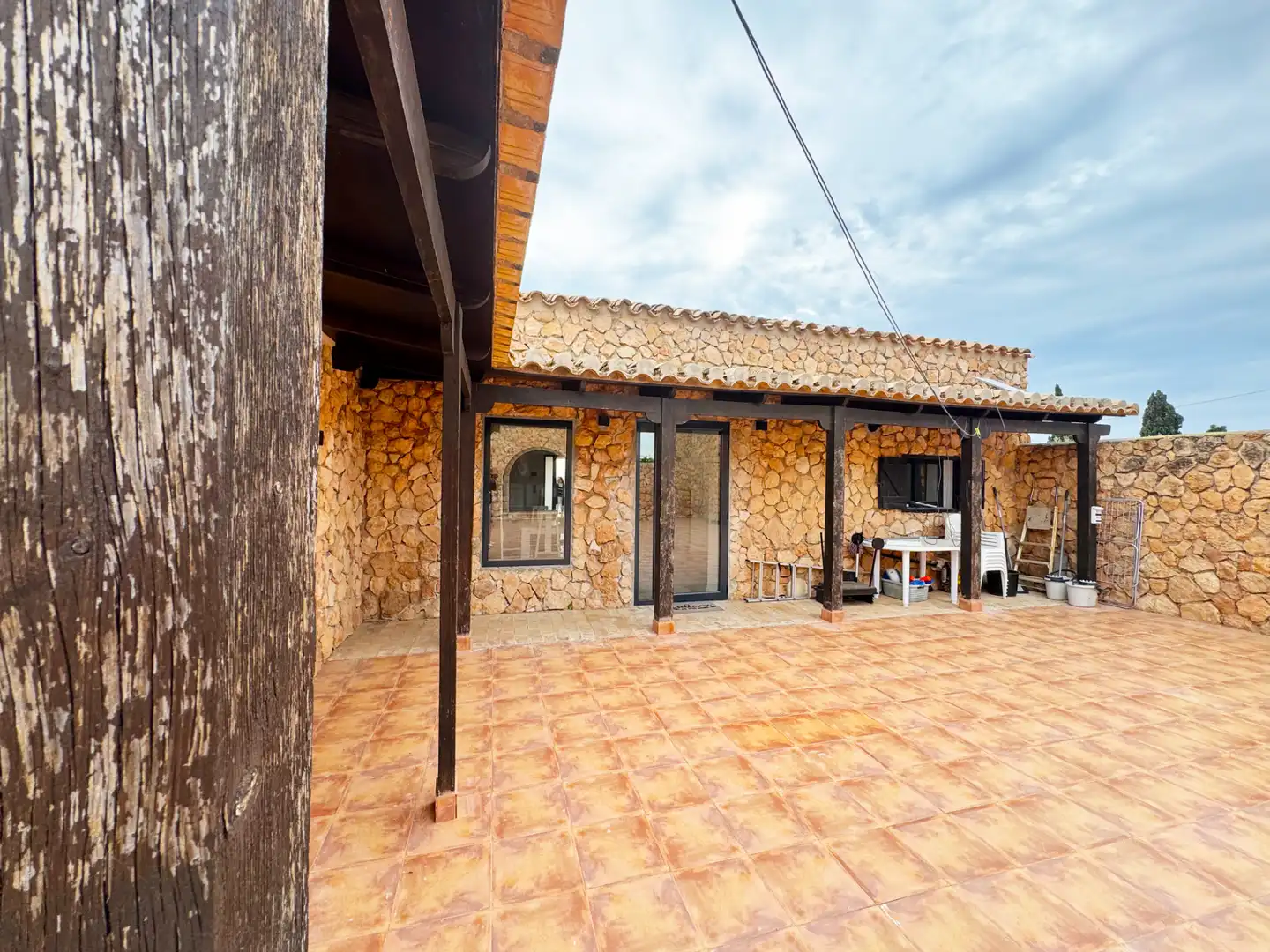 Vista exterior de Finca rústica en venta en San Javier con Aire acondicionado, Calefacción y Jardín privado