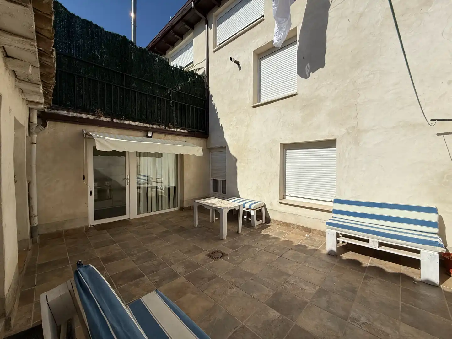 Terraza de Casa o chalet de alquiler en Carrión de los Condes con Aire acondicionado, Calefacción y Amueblado