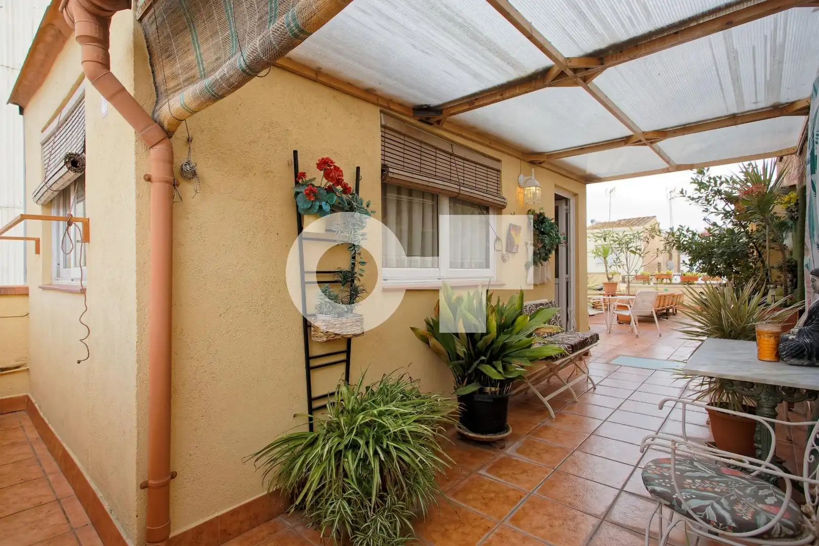 Garden of Detached homes for sale in Sant Adrià de Besòs  with Air Conditioner, Terrace and Storage room