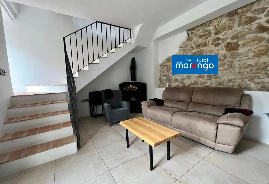 Sala d'estar de Casa o xalet en venda en Vallibona amb Terrassa, Traster i Moblat
