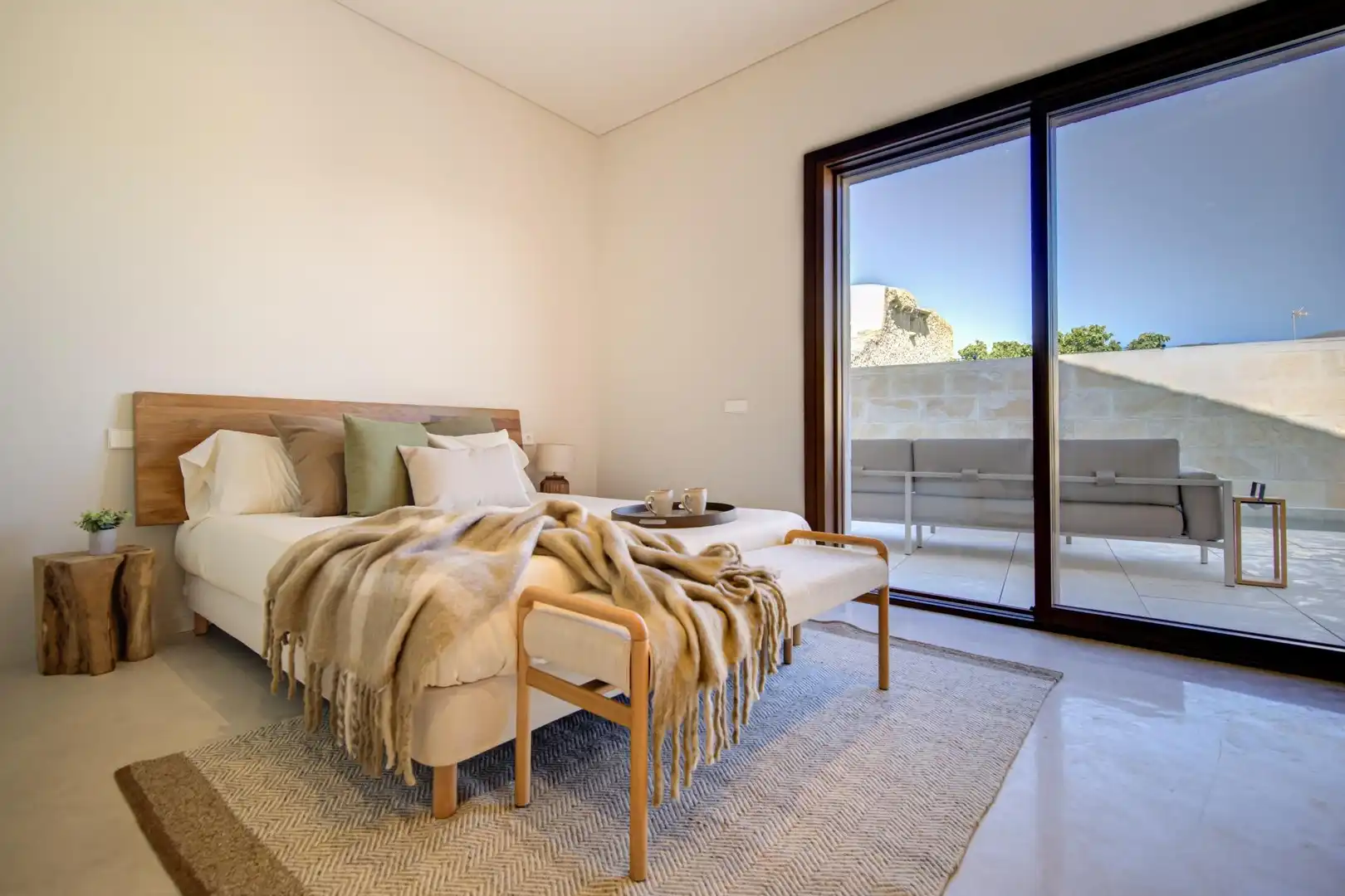 Bedroom of Houses for sale in Campanet  with Air Conditioner, Heating and Furnished