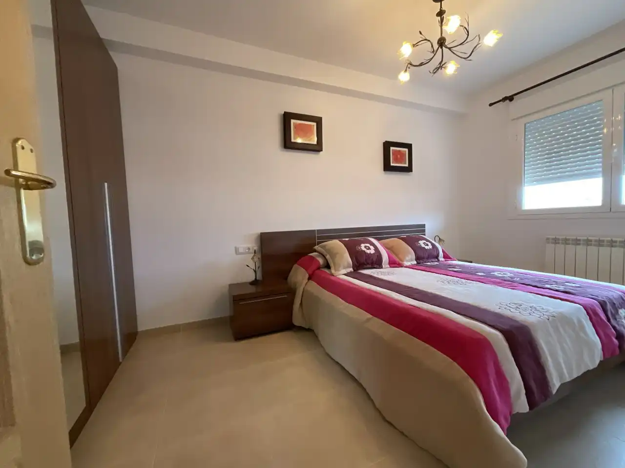 Schlafzimmer von Wohnung zum Verkauf in Alesanco mit Heizung, Möbliert und Balkon