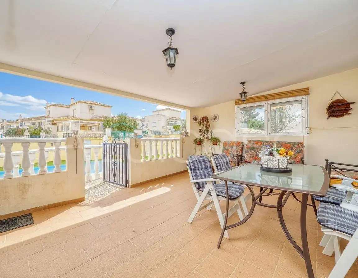 Terraza de Casa o chalet en venta en Castalla con Jardín privado, Terraza y Trastero
