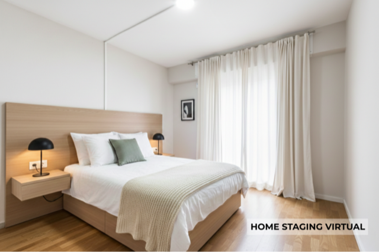 Bedroom of Flat for sale in Terrassa  with Air Conditioner, Heating and Balcony