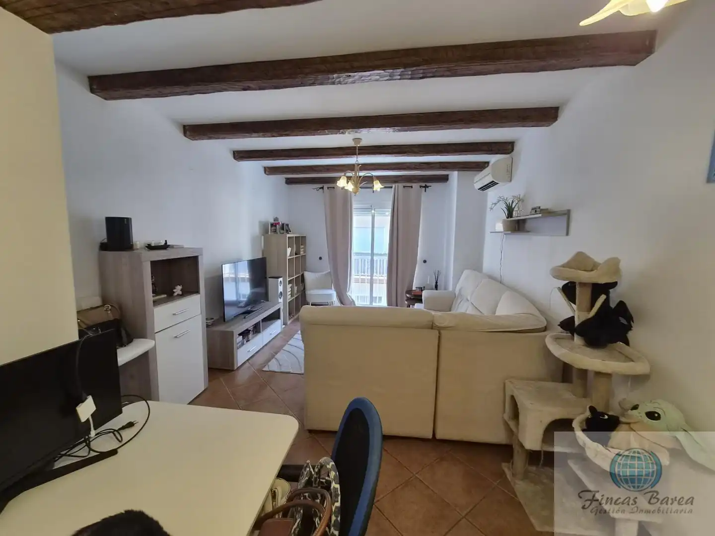 Living room of Flat for sale in Mijas  with Air Conditioner and Balcony