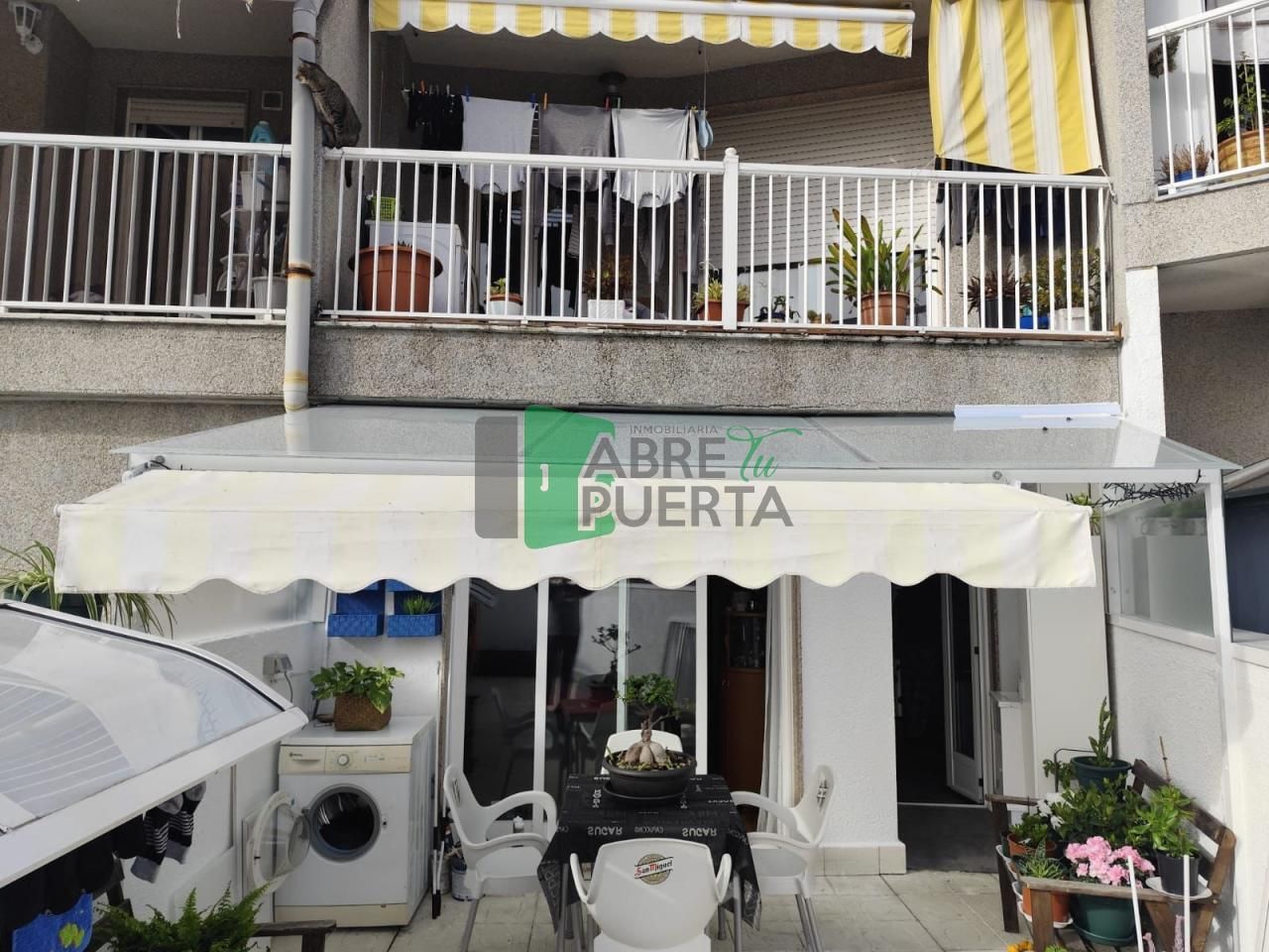 Exterior view of Apartment for sale in Ourense Capital   with Heating, Parquet flooring and Terrace