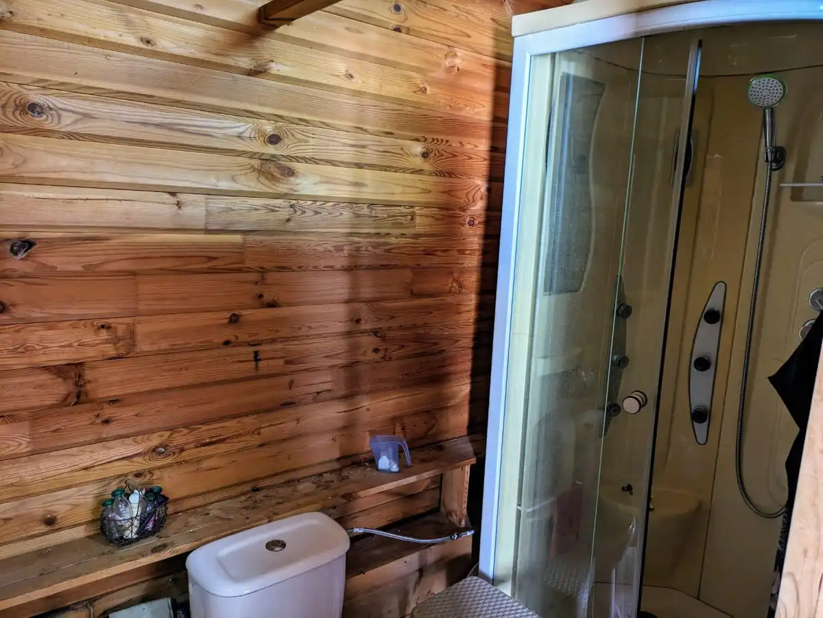 Bathroom of Houses for sale in Benalmádena  with Air Conditioner, Heating and Terrace