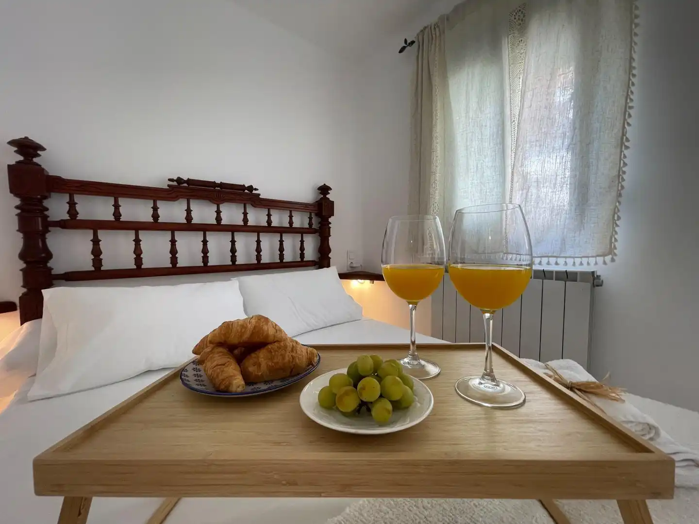 Schlafzimmer von Haus oder Chalet zur Miete in Requena mit Heizung und Terrasse
