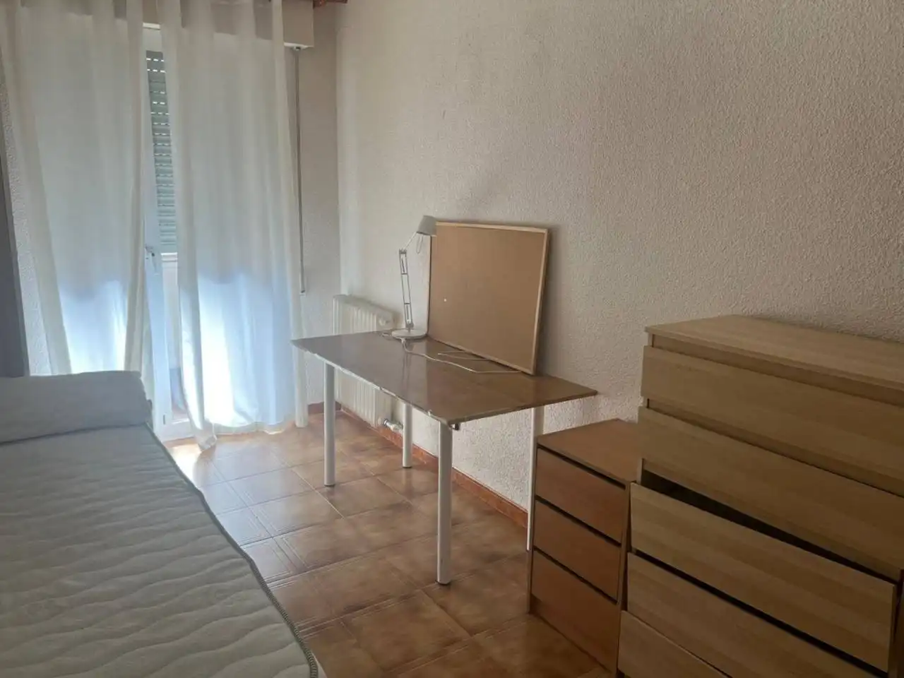 Bedroom of Flat for rent in Toledo  with Heating, Terrace and Furnished