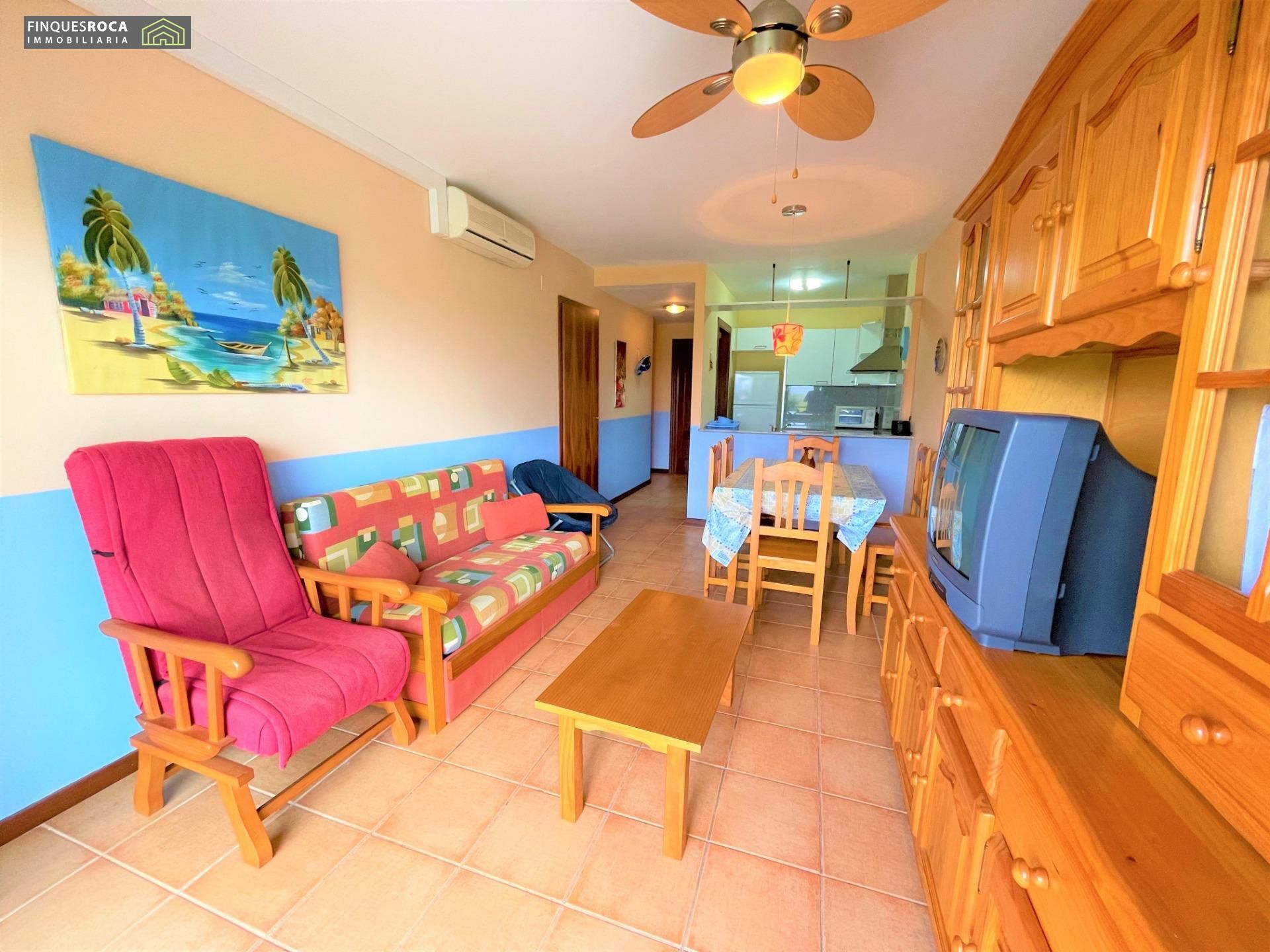 Living room of Apartment for sale in Amposta  with Air Conditioner, Heating and Terrace