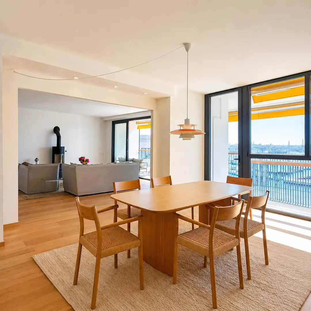 Comedor de Piso en venta en  Palma de Mallorca con Aire acondicionado, Parquet y Terraza
