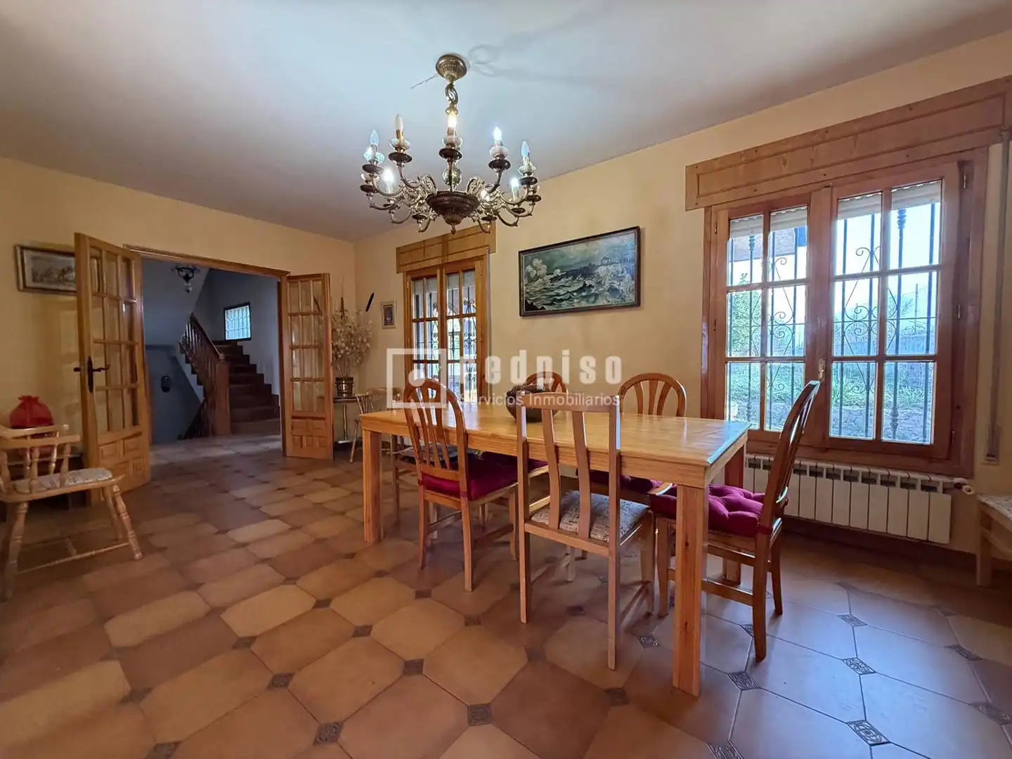 Dining room of Houses for sale in Otero de Herreros  with Heating and Terrace