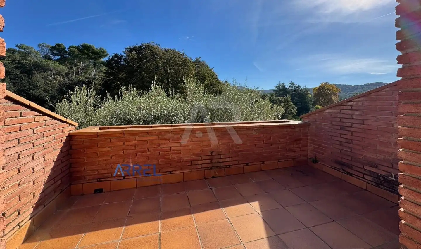 Terraza de Casa o chalet en venta en Vallromanes con Jardín privado, Terraza y Piscina