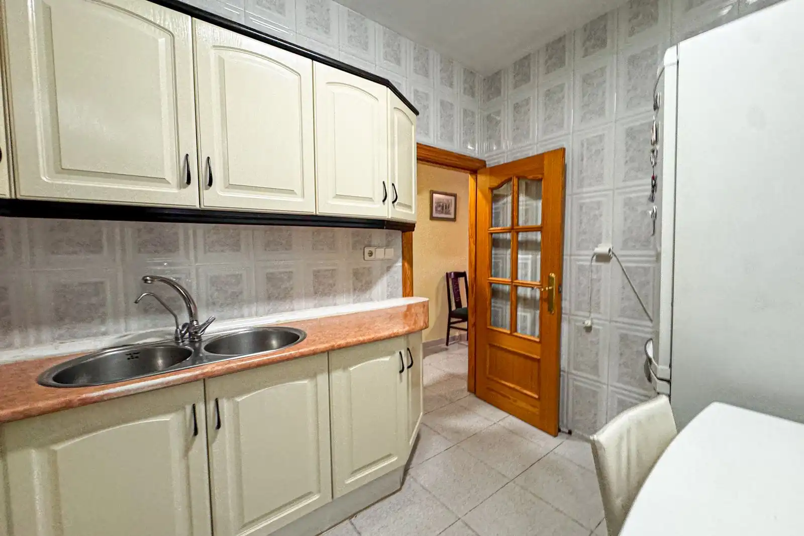 Kitchen of Flat for sale in Almería  with Air Conditioner, Heating and Terrace