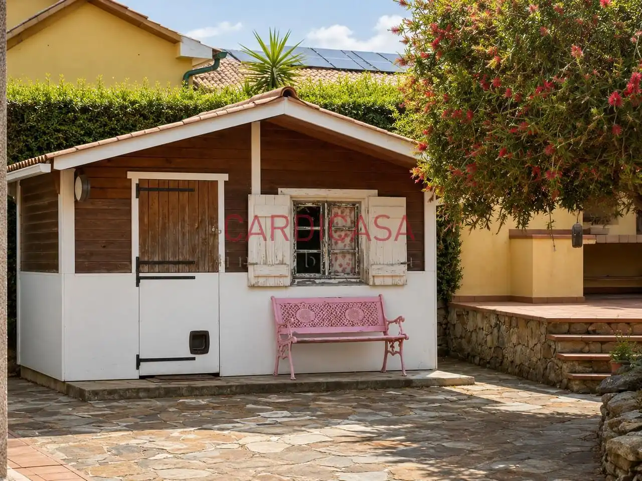 Vista exterior de Casa o chalet en venta en Oia con Calefacción, Jardín privado y Trastero