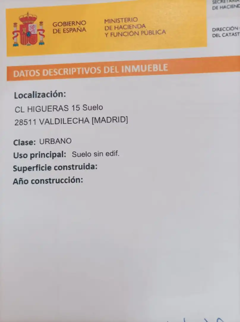 Aparcament de Residencial en venda en Valdilecha