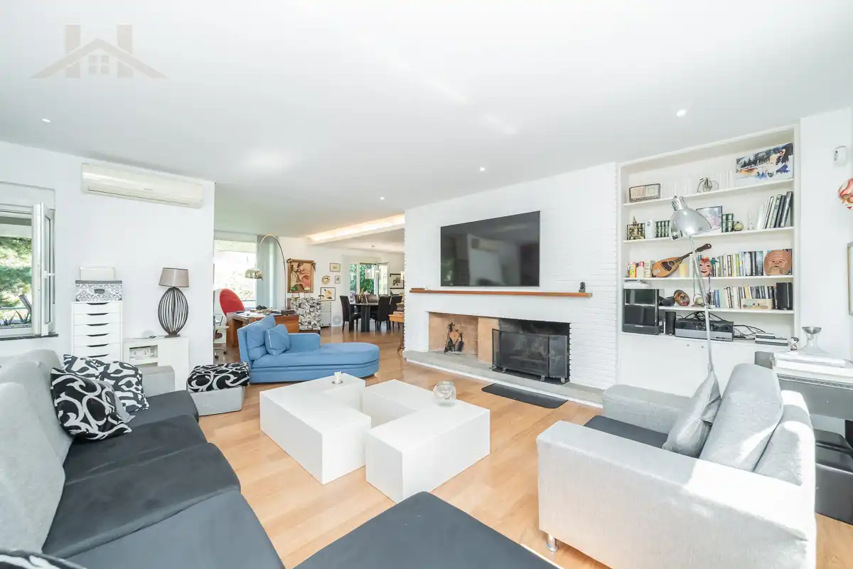 Sala de estar de Casa o chalet en venta en Las Rozas de Madrid