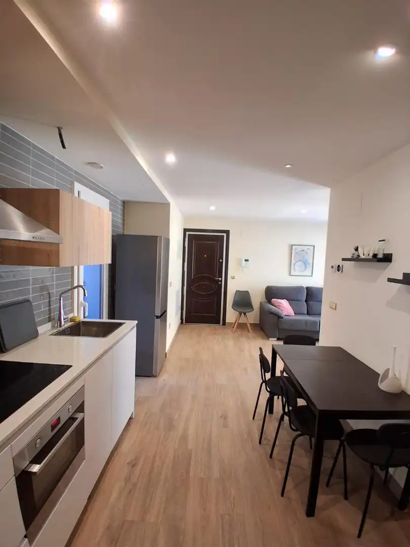 Küche von Wohnung zur Miete in Albacete mit Klimaanlage, Heizung und Parkett