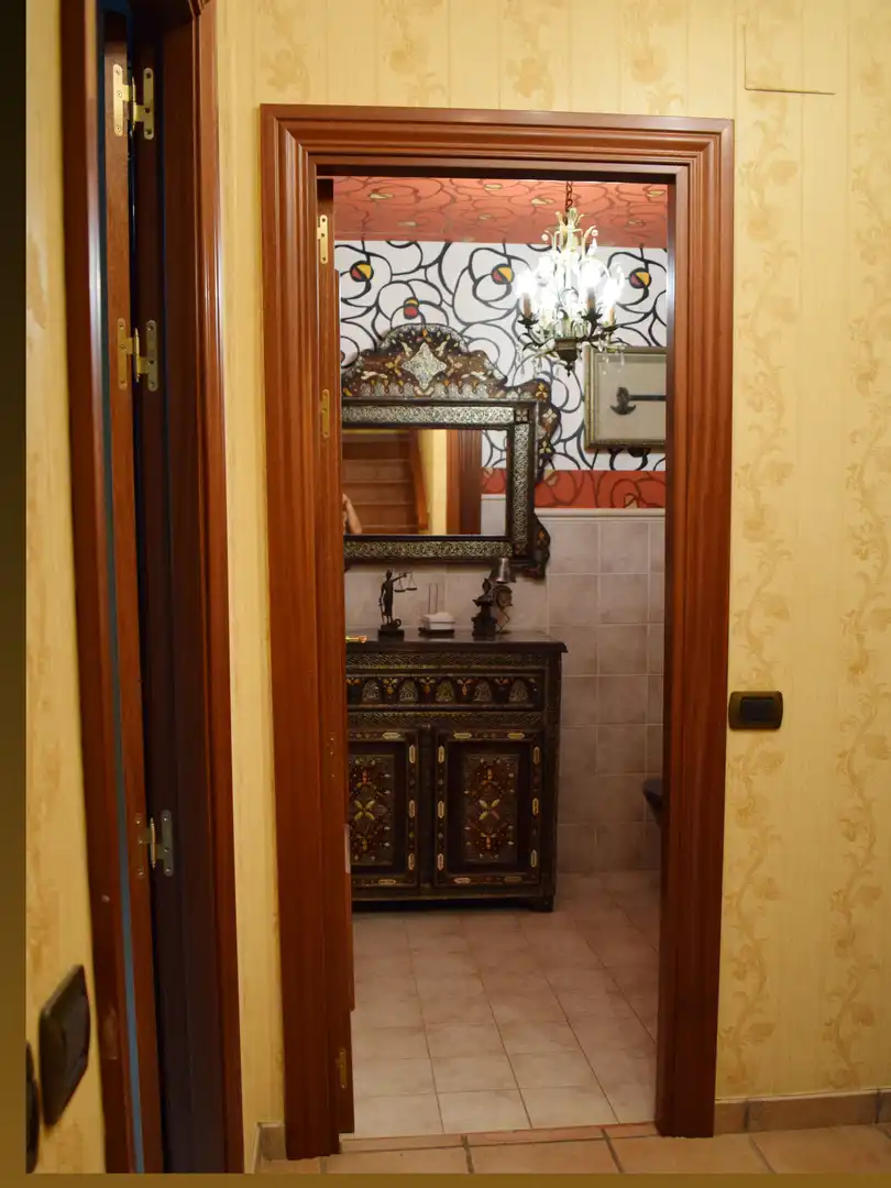 Baño de Casa adosada en venta en Lardero con Aire acondicionado, Calefacción y Terraza