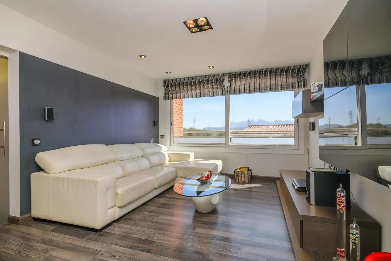 Living room of Flat for sale in Sant Joan de Vilatorrada, Barcelona