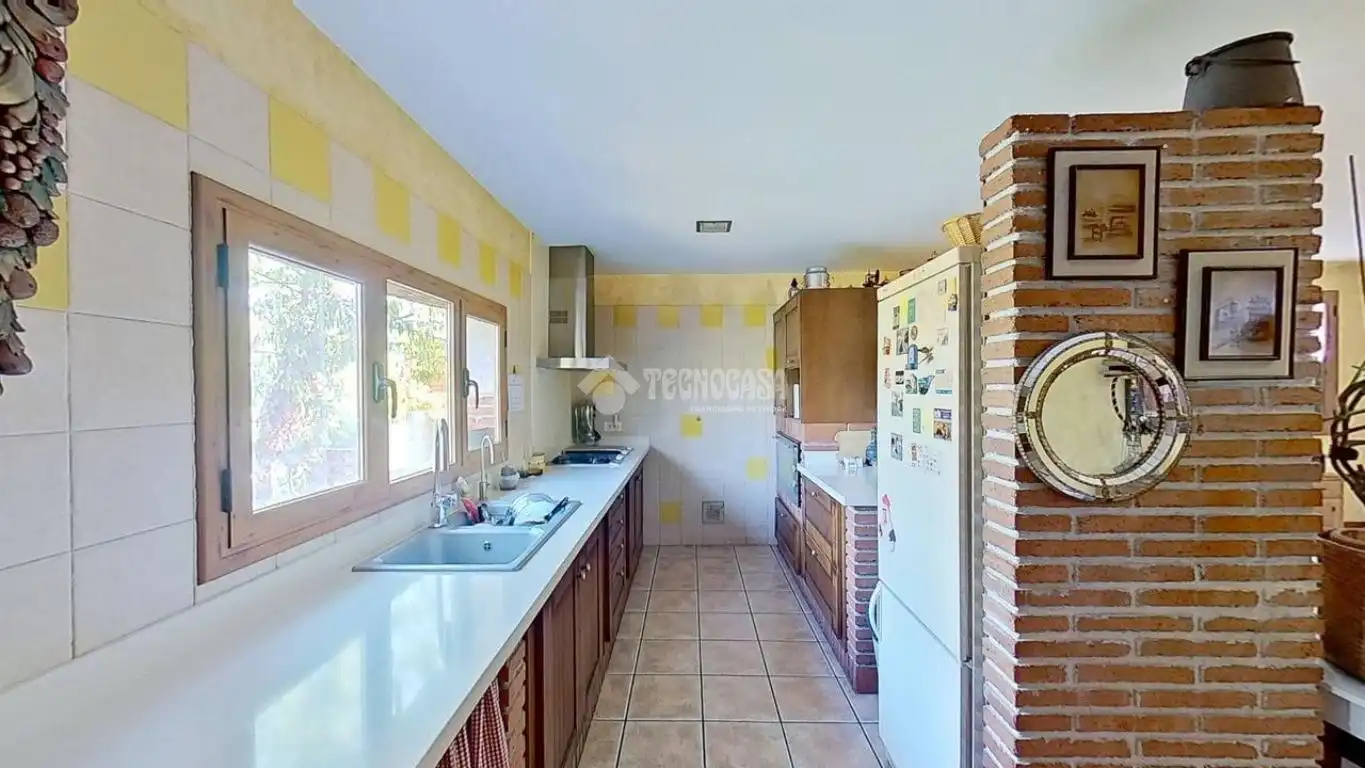 Cocina de Casa o chalet en venta en Castellbell i el Vilar con Aire acondicionado y Amueblado